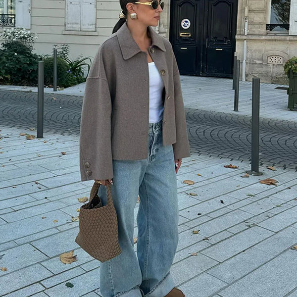 Iris Luxe Coat – Sophisticated and Stylish Outerwear for Women