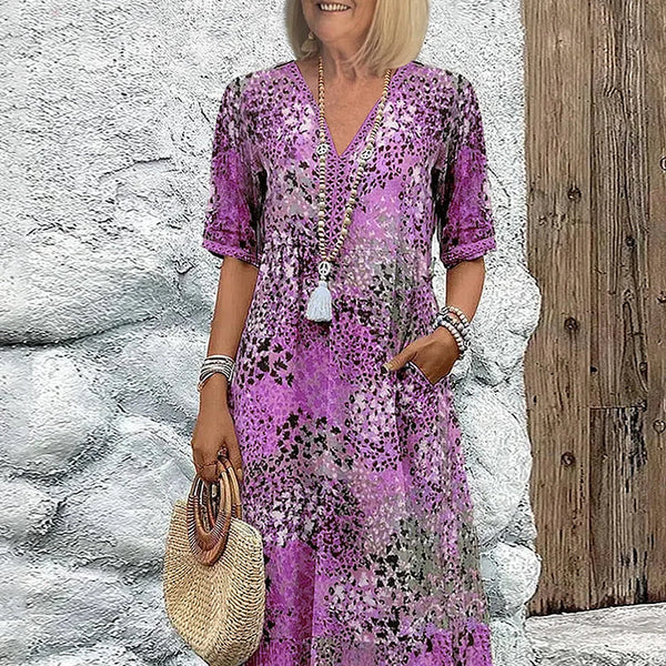 Gabriella™ Printed Midi Dress
