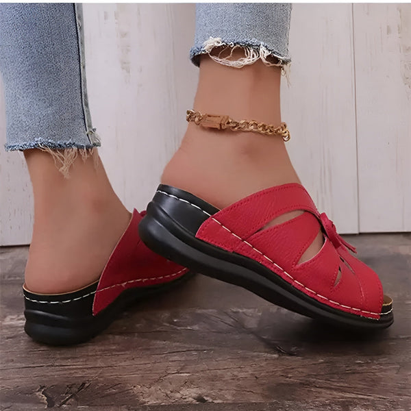 Retro Sandals for Women – Comfortable Orthopedic Shoes for Summer