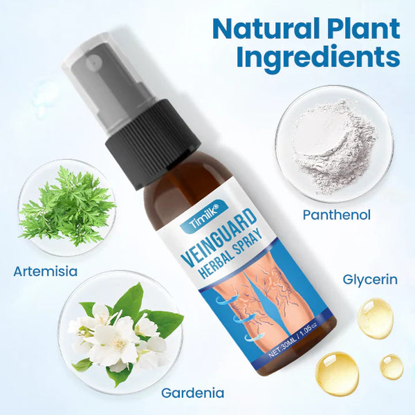 Timilk® VeinGuard Herbal Spray-✅ Clinically proven to eliminate varicose veins in just 7 days!