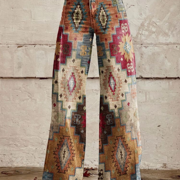 Andrea™ Boho Wide Leg Pants