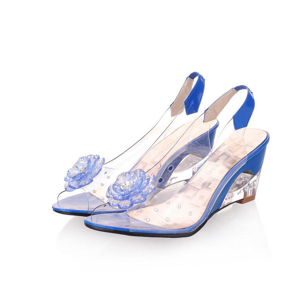 Stefanie™ Flower Rhinestone Sandals