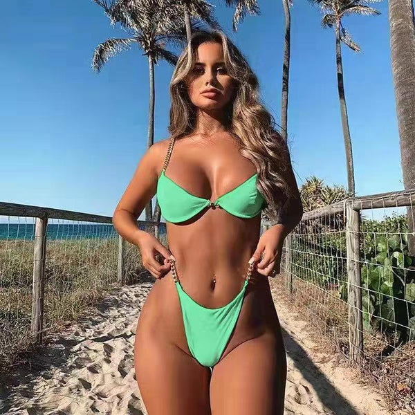 Glam Chain Bikini Set