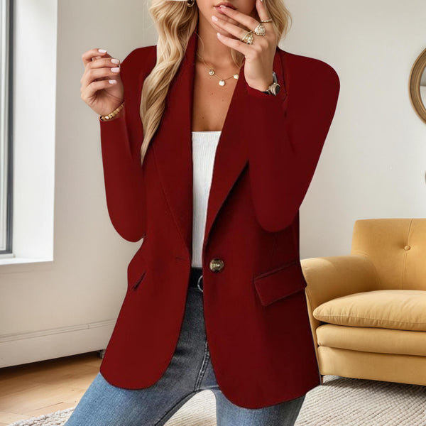 Mavi Blazer | One-Button Closure | Casual & Timeless Design