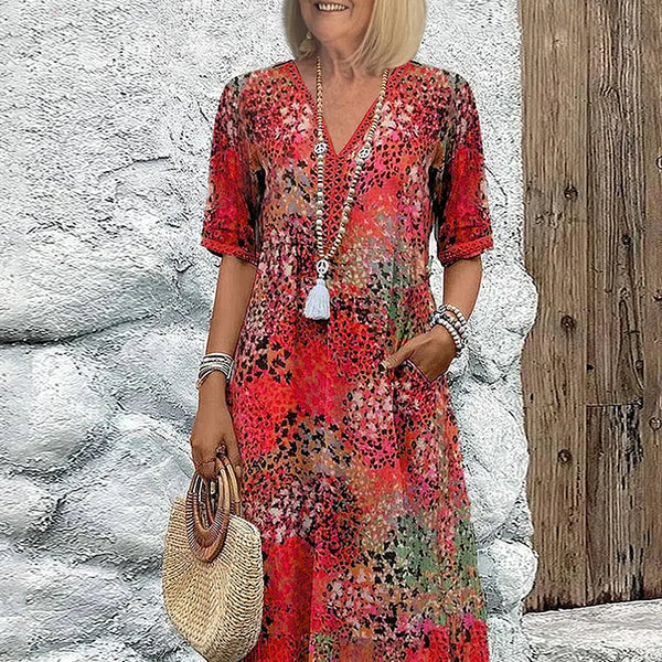 Gabriella™ Printed Midi Dress