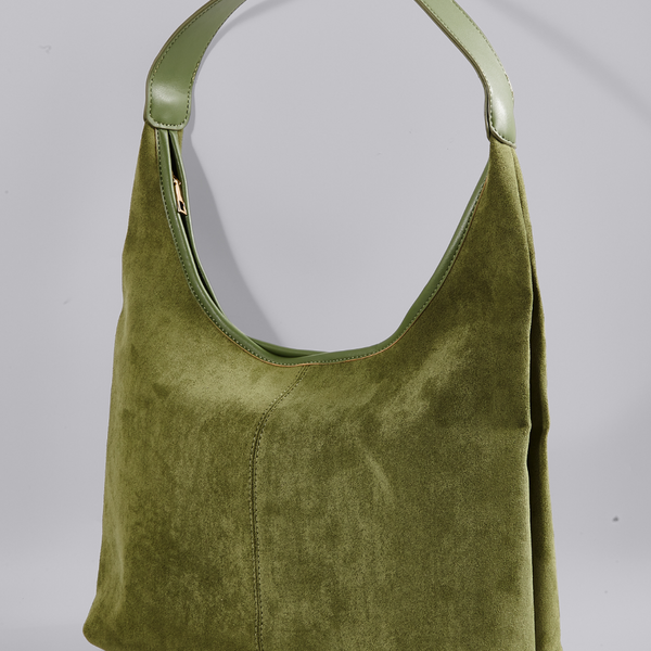 Suede Daily Leather Tote