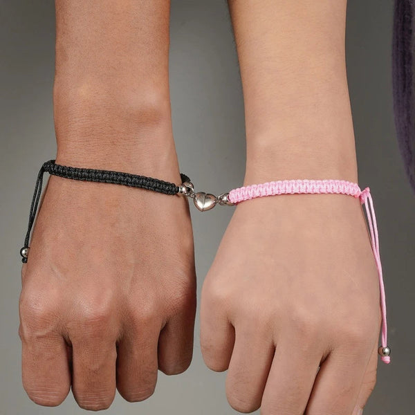 Magnetic Heart Bracelet – Adjustable Friendship Jewelry