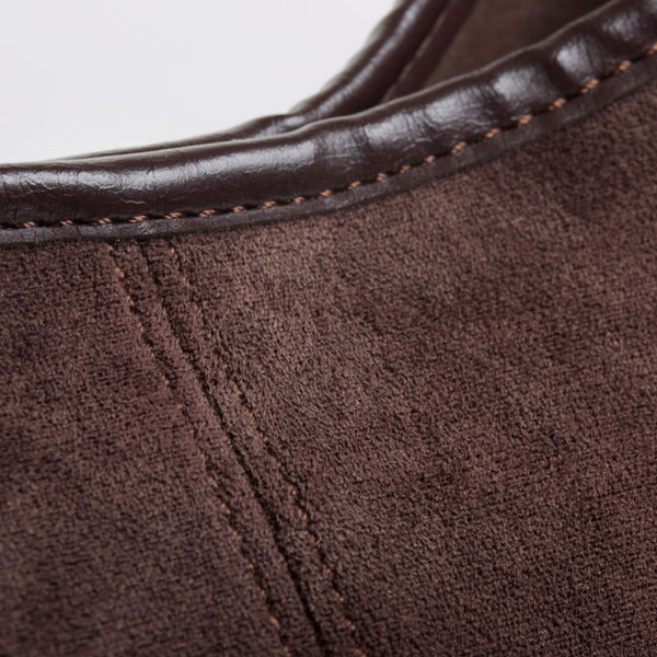 Suede Daily Leather Tote