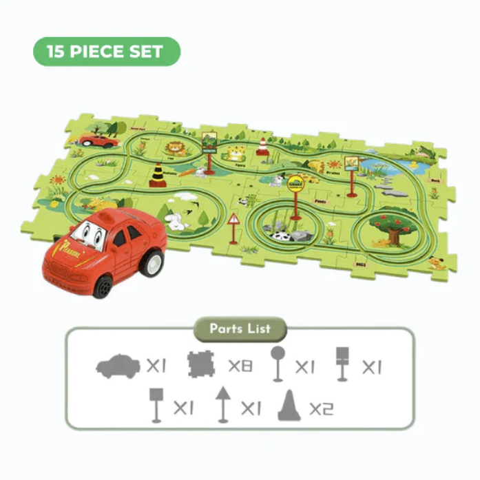 【LAST DAY SALE】Kids Car Track Set