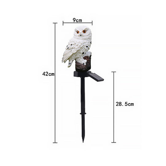 OwlGlow™ Solar-Powered Garden Decor
