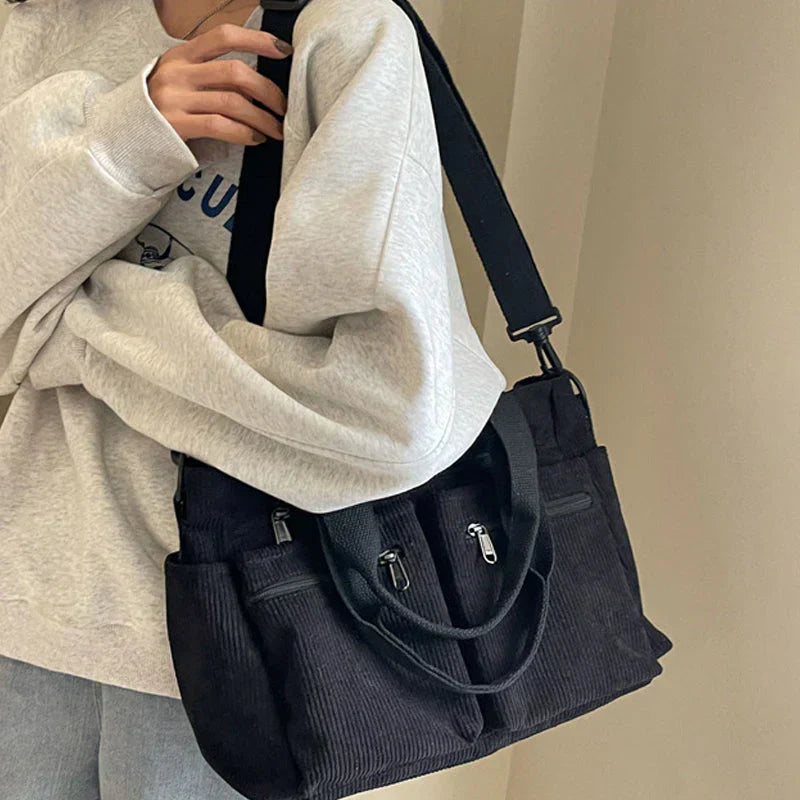 Sophie Dual-Zip Bag – Stylish and Functional Compact Handbag