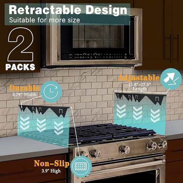 GapLock™ Adjustable Stove Gap Covers