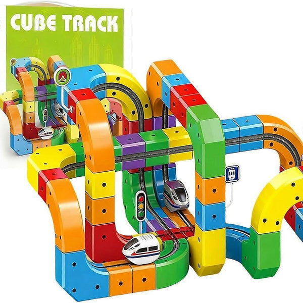 DIY Cube Track – Creative & Active – Creative DIY Train Track