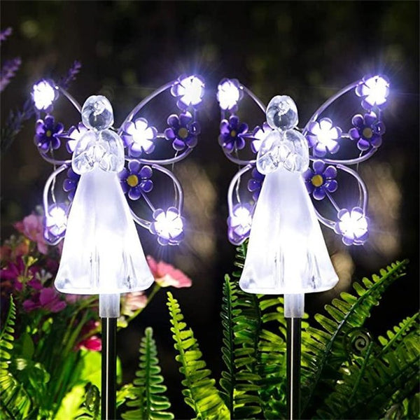 SolarGlow™ Solar Angel Light
