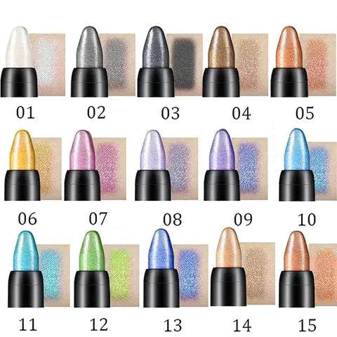 EyeGlam™ - Set of 15 Eyeshadow Sticks