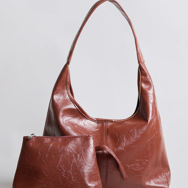 Scarlett Distressed Leather Tote