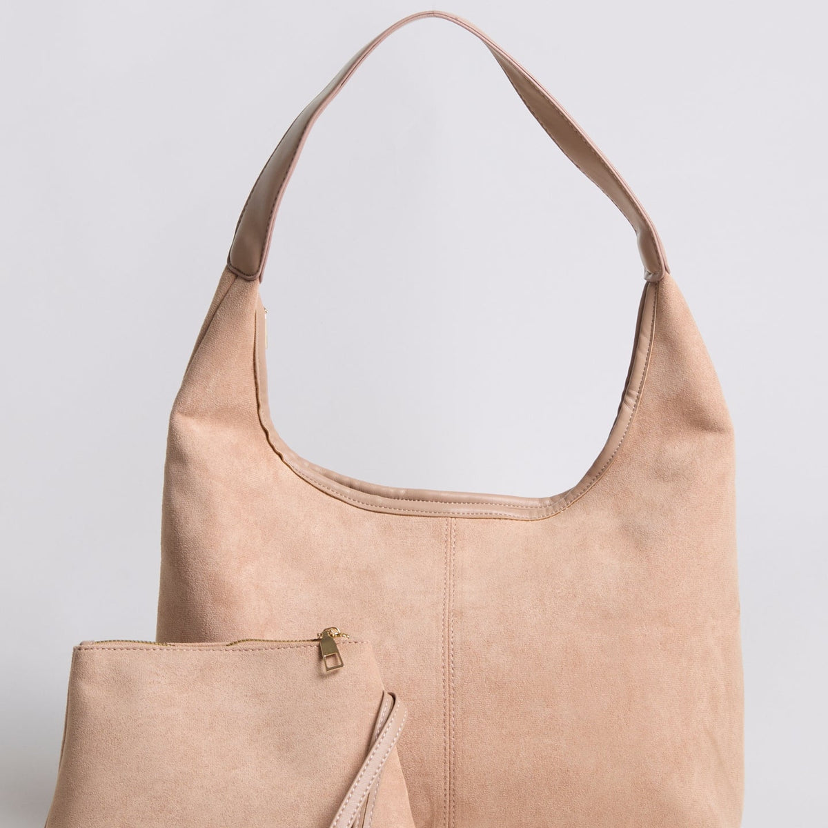 Suede Daily Leather Tote