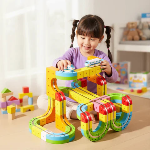 DIY Cube Track – Creative & Active – Creative DIY Train Track