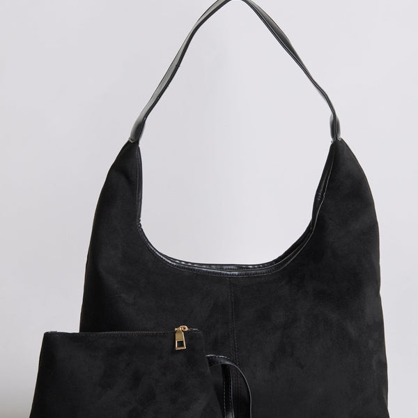 Suede Daily Leather Tote