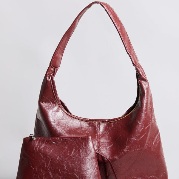 Scarlett Distressed Leather Tote