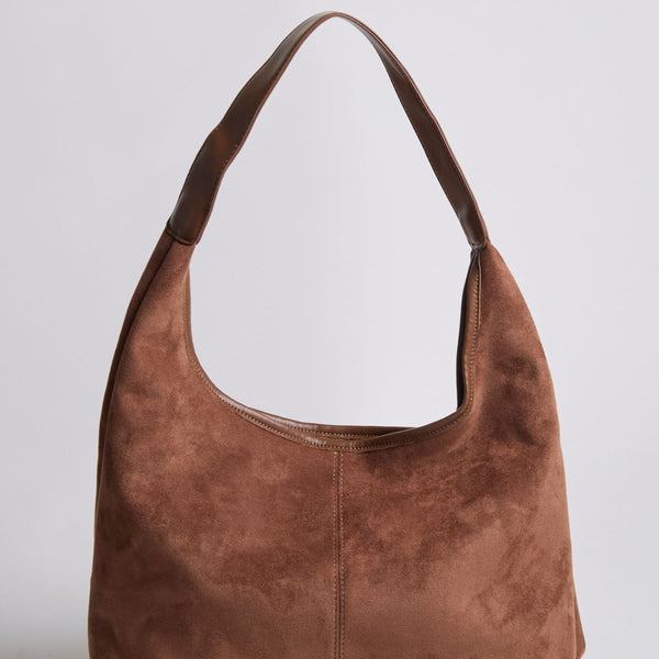 Suede Daily Leather Tote