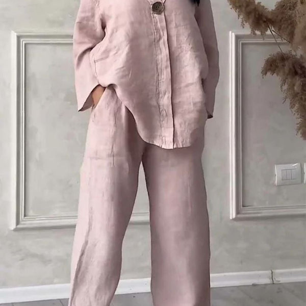 Alexa™ Linen two-piece set