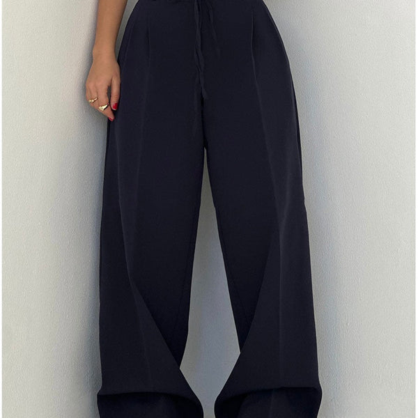CELEST - WIDE LEG HIGH-RISE PANTS