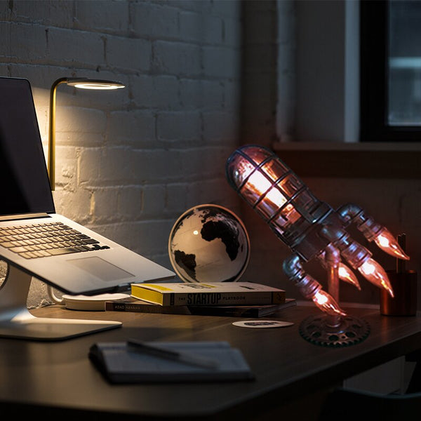 Steampunk Rocket Lamp™ – A Masterpiece of Art &amp; Engineering