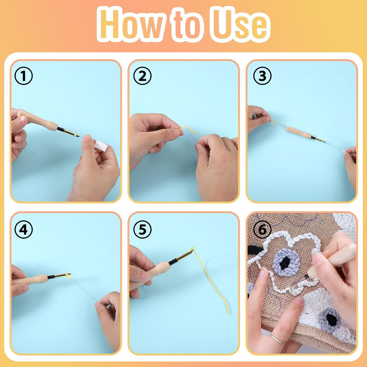 CraftNeedle™ Punch Needle Kit