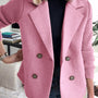 LEONORA - CONTEMPORARY KNIT-SLEEVE SUIT BLAZER