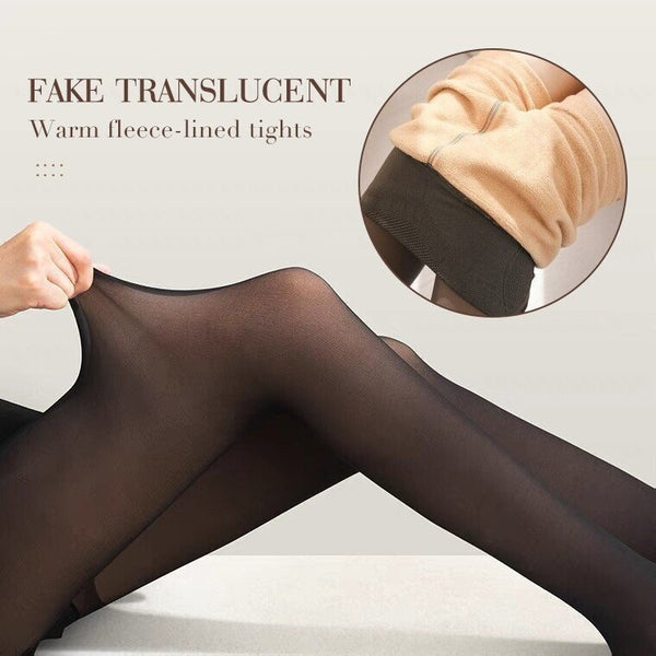 PlushTights™ – Flawless Legs & Cozy Warmth