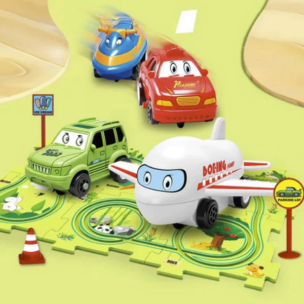 【LAST DAY SALE】Kids Car Track Set