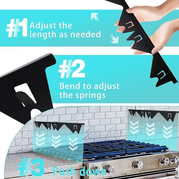 GapLock™ Adjustable Stove Gap Covers