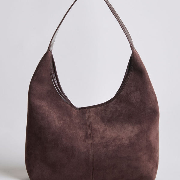 Suede Daily Leather Tote