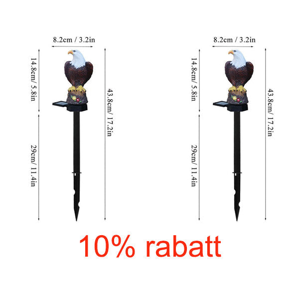 OwlGlow™ Solar-Powered Garden Decor