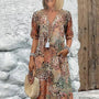 Gabriella™ Printed Midi Dress
