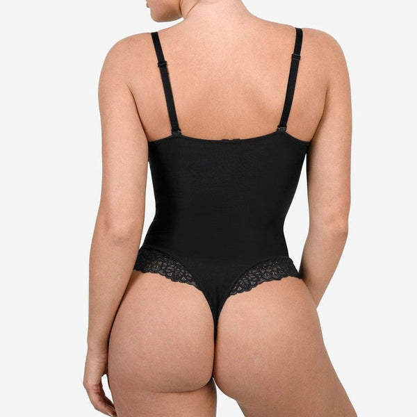 Margaretha™ Lace Thong Bodysuit