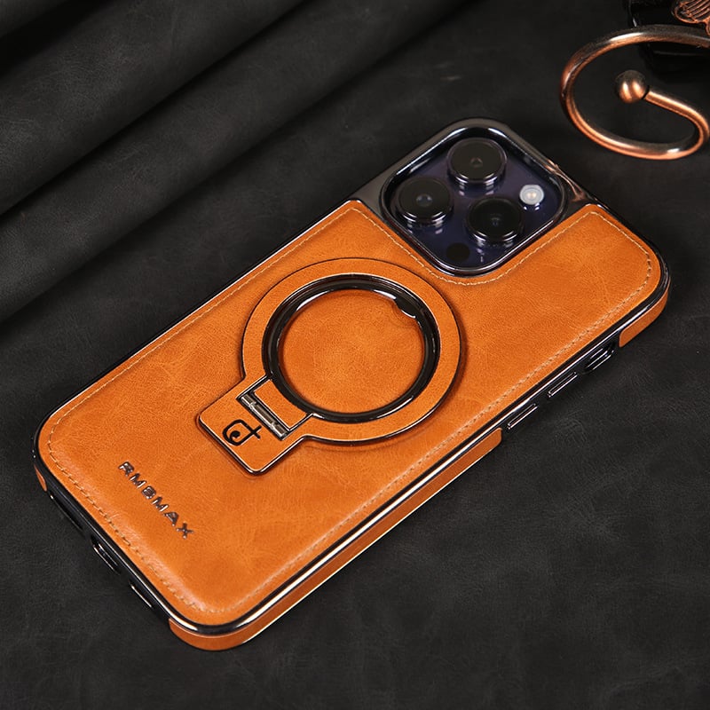 LeatherLux™ Luxury Leather iPhone Case