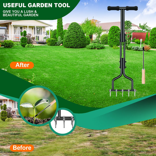 LawnMate™ Dual-Action Lawn Aerator