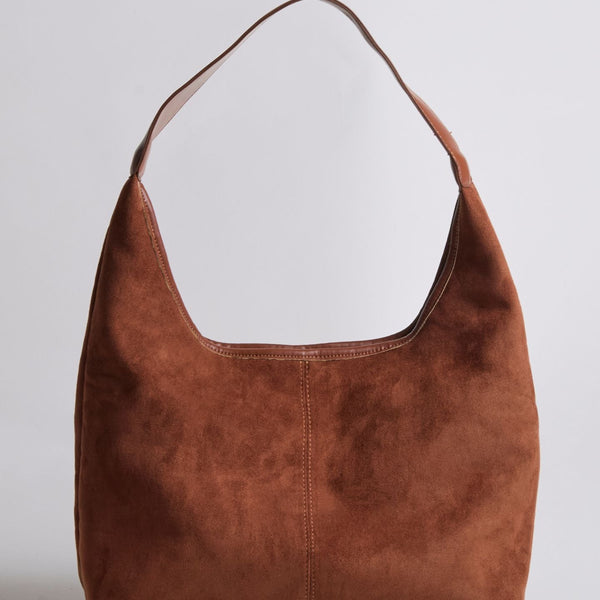 Suede Daily Leather Tote