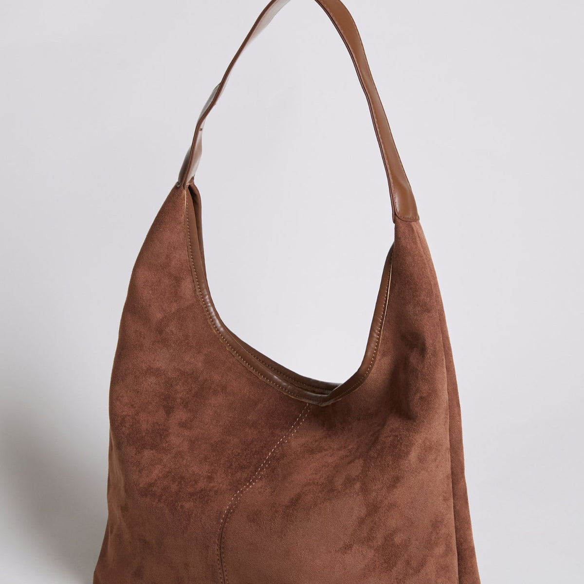 Suede Daily Leather Tote