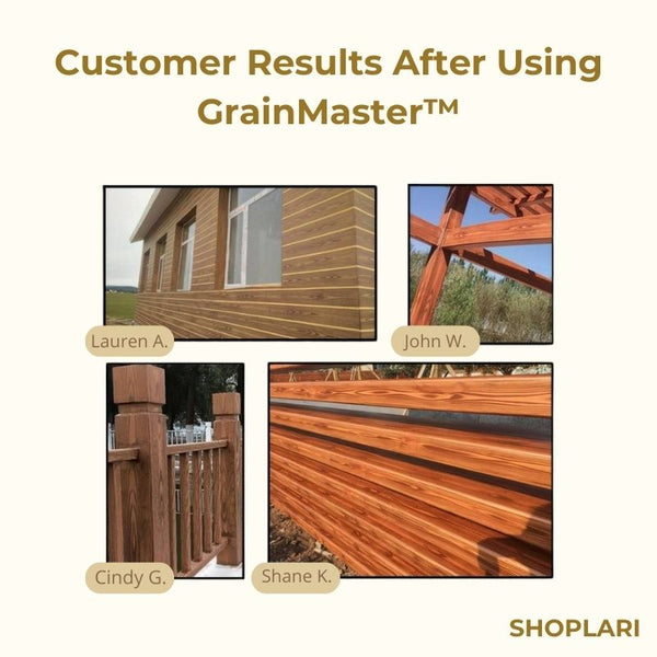 GrainMaster™ I Create Stunning Wood Grain Effects Effortlessly