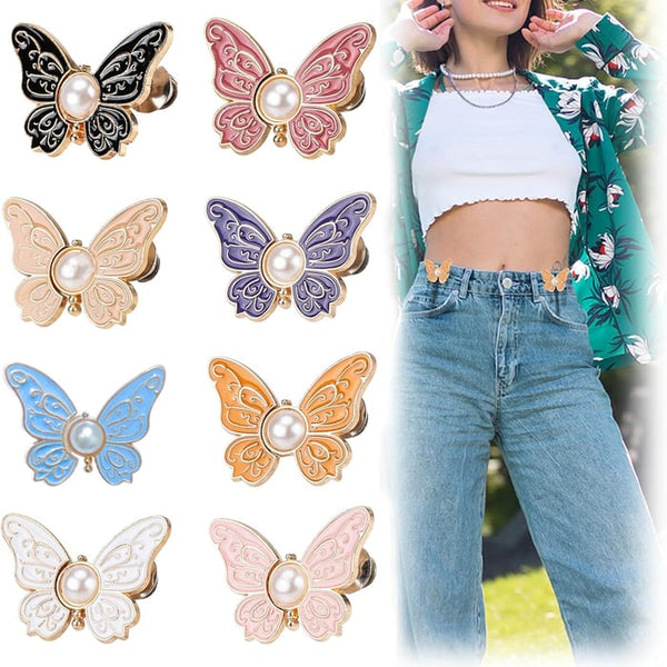 GlimmerWing – Stylish Detachable Butterfly Clips Set