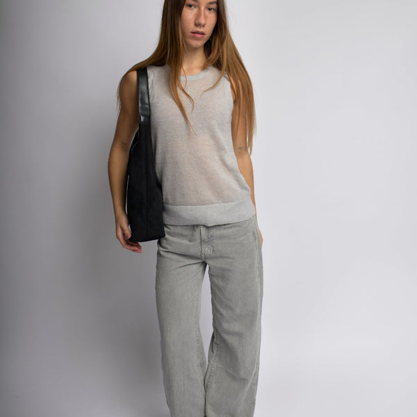 Suede Daily Leather Tote