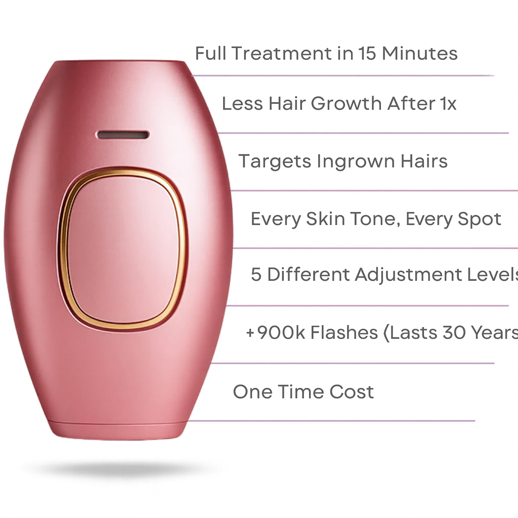 ✨ Ylvis IPL Hair Remover – Smooth, Hair-Free Skin from Home