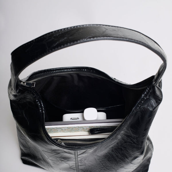Scarlett Distressed Leather Tote