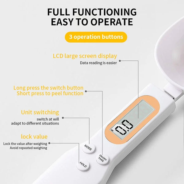 BUY 1 GET 2 | SpoonScale™ – Precision in Every Scoop