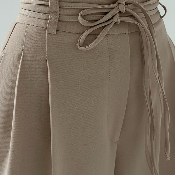 CELEST - WIDE LEG HIGH-RISE PANTS