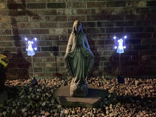 SolarGlow™ Solar Angel Light