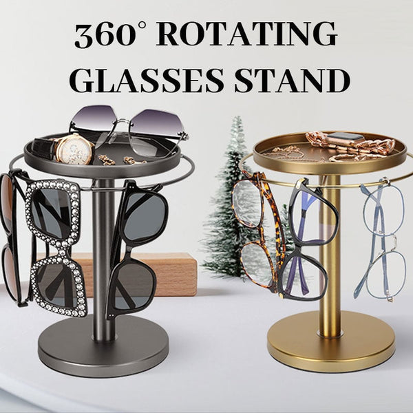GlideStand™ Rotating Glasses Stand